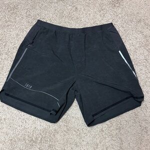 Lululemon Men's 6in Black Athletic Shorts